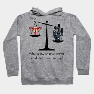 Gun Control Not Uterus Control Hoodie